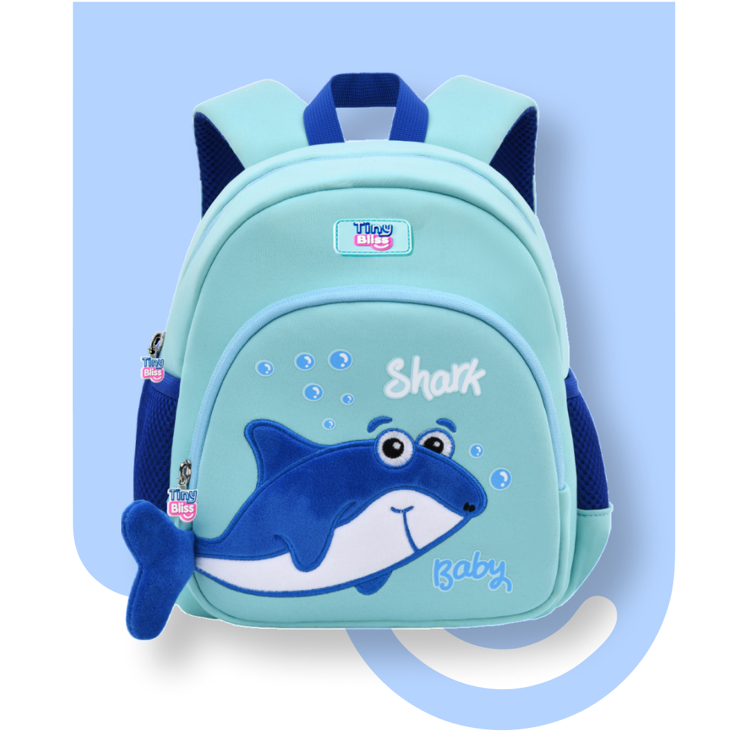 Little Shark Mini Kids Bag- Best Kindergarten Backpack Online